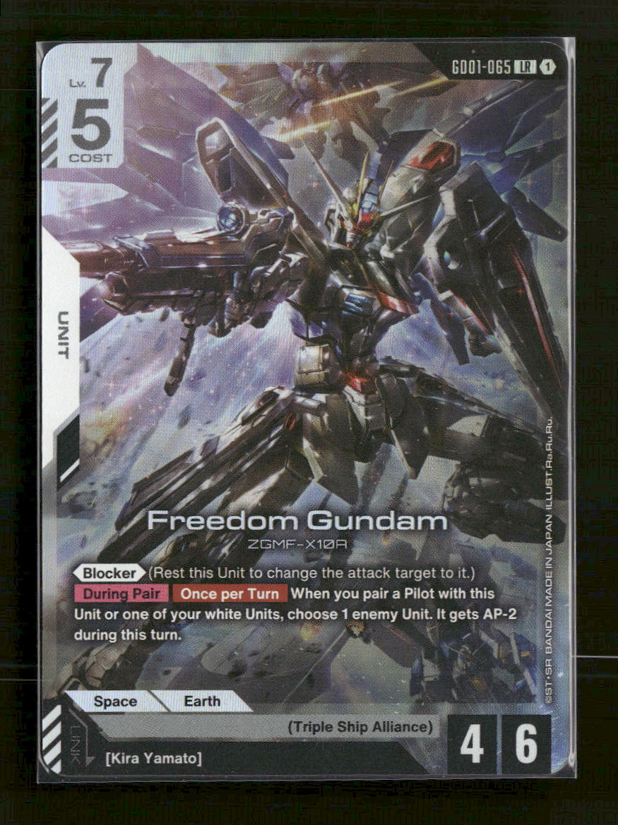 Newtype Rising Freedom Gundam #GD01-065