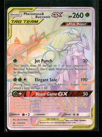 SM - Unbroken Bonds Pheromosa & Buzzwole GX (Secret) #215/214