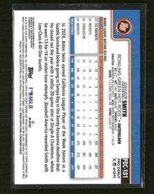2025 Topps Pro Debut Chrome Gold Refractor Aidan Smith #/50 #PDC-181