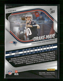 2025 Panini Prizm Lazer Drake Maye #165