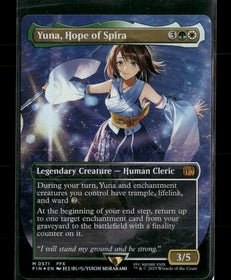 FINAL FANTASY Yuna, Hope of Spira (Borderless) (Chocobo Track Foil) #571