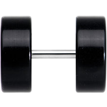 Black Acrylic Cheater Plug Set Looks Like 00G