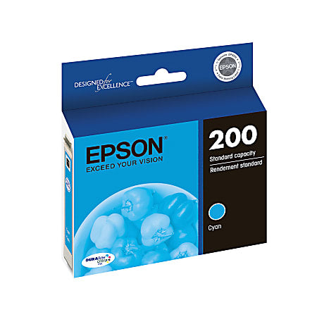 New, Pre-Owned - Epson 200 Standard Yield Cyan Ink Cartridge