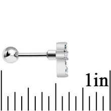 Clear Gem Sparkling Cross Cartilage Tragus Earring