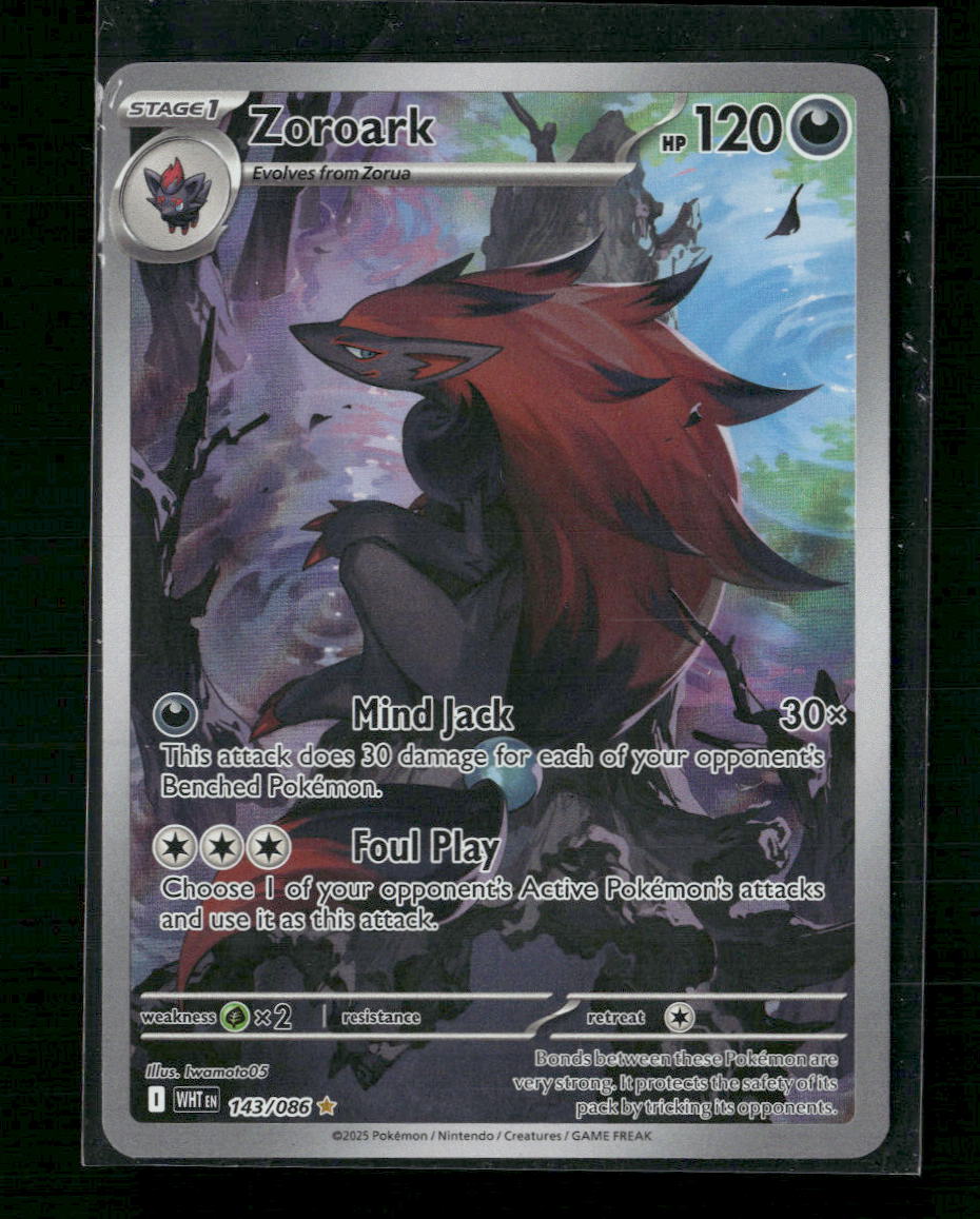 SV: White Flare Zoroark #143/086