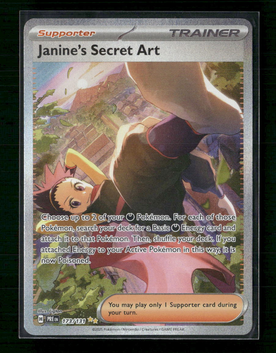 SV: Prismatic Evolutions Janine's Secret Art #173/131