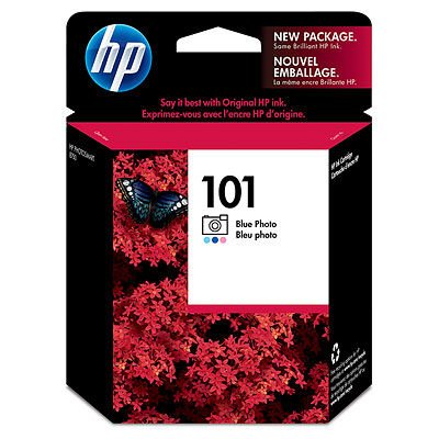 New, Pre-Owned - HP 101 Photo Blue (C9365AM) Standard Yield Ink Cartridge