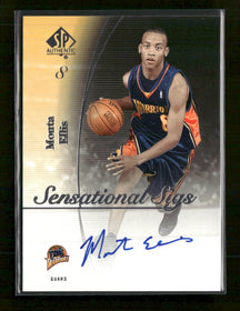 2005-06 SP Authentic Sensational Sigs Monta Ellis Auto #SS-ME