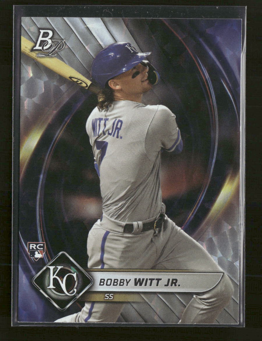2022 Bowman Platinum Ice Foilboard Bobby Witt Jr. Rookie #51
