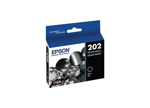 New, Pre-Owned - Epson 202 Standard Capacity Black Ink Cartridge