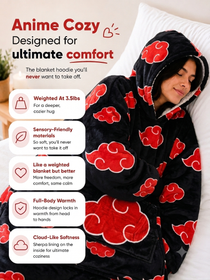 naruto  Akatsuki Blanket Hoodie
