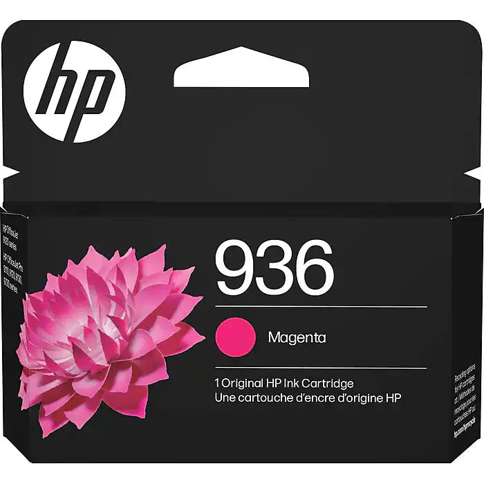 New, Pre-Owned - HP 936 Standard Yield Magenta Ink Cartridge,4S6V0LN