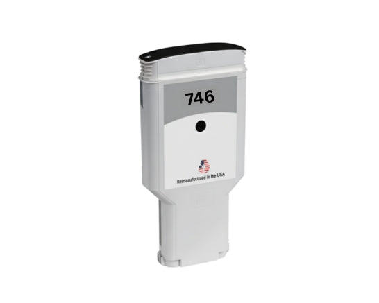 US Remanufactured for HP 746 Standard Yield Matte Black Ink Cartridge, P2V83A