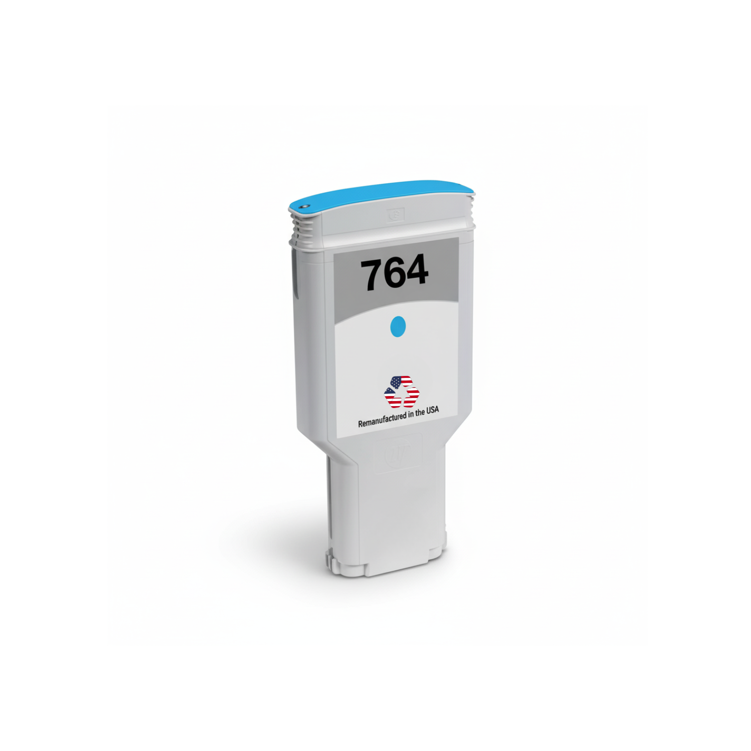 US Remanufactured for HP 764 300mL Cyan Ink Cartridge, C1Q13A