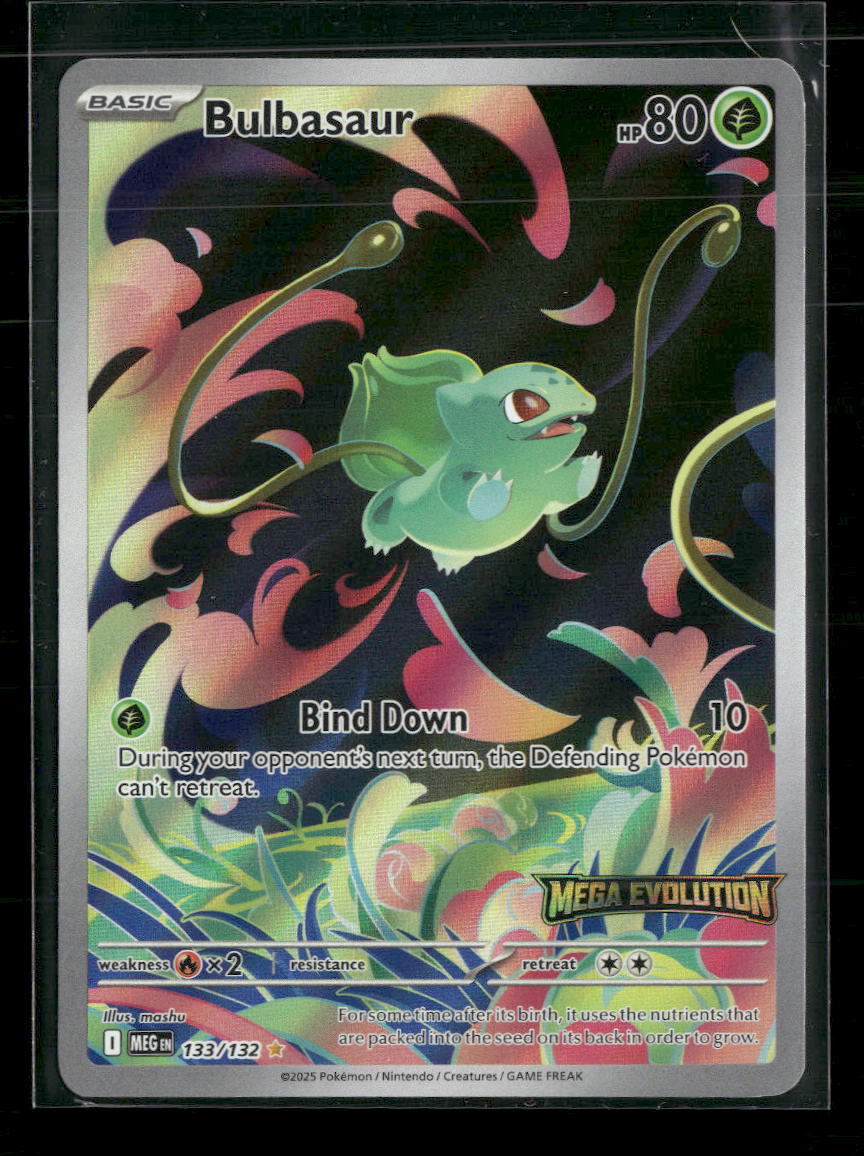 Bulbasaur (Mega Evolution Stamp) #133/132