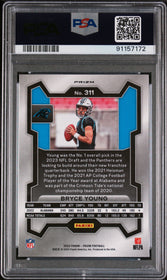 2023 Panini Prizm Pink Prizm Bryce Young 10 PSA #311