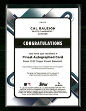2022 Finest Finest Autographs Cal Raleigh Auto #FA-CR