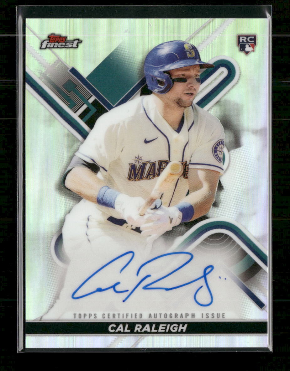 2022 Finest Finest Autographs Cal Raleigh Auto #FA-CR