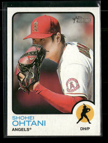 2022 Topps Heritage Image Variation Shohei Ohtani Image Variation #150