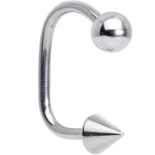 14G 1/2 Surgical Steel Ball Cone Lippy Loop Labret