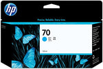 New, Pre-Owned - HP 70 130-ml (C9452A) Cyan Ink Cartridge
