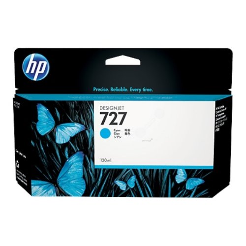 New, Pre-Owned - HP 727 130mL (B3P19A) Cyan Ink Cartridge