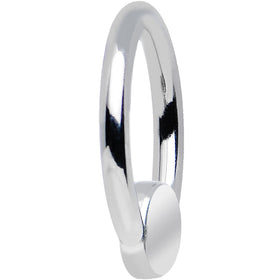 16G 5/16 BCR Steel Captive Ring 4mm Flat Disc