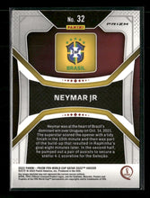 2022 Panini Prizm FIFA World Cup Green Wave Neymar Jr #32