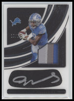 2022 Panini Immaculate Rookie Eye Black Jersey Jameson Williams #/99 #REB-JWI