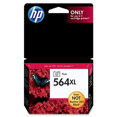 New, Pre-Owned - HP 564XL (CB322WN) Photo Black Ink Cartridge