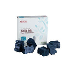New, Pre-Owned - Xerox Phaser 8860 / 8860MFP Cyan Solid Ink Pack (6 Sticks) (108R00746)