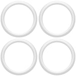 5/8 Clear Rubber O-Ring 4-Pack