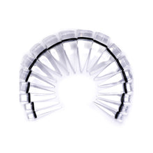 00G to 1 inch 18 Piece Clear Acrylic Ear Stretching Taper Kit