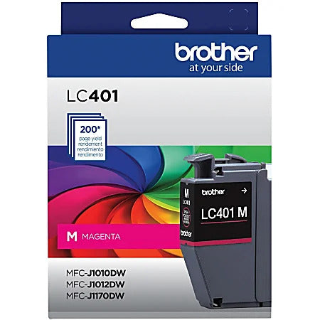 New, Pre-Owned - Brother LC401 Magenta Ink Cartridge