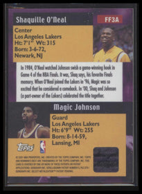 2000-01 Bowman's Best Franchise Favorites Autographs O'Neal / Johnson