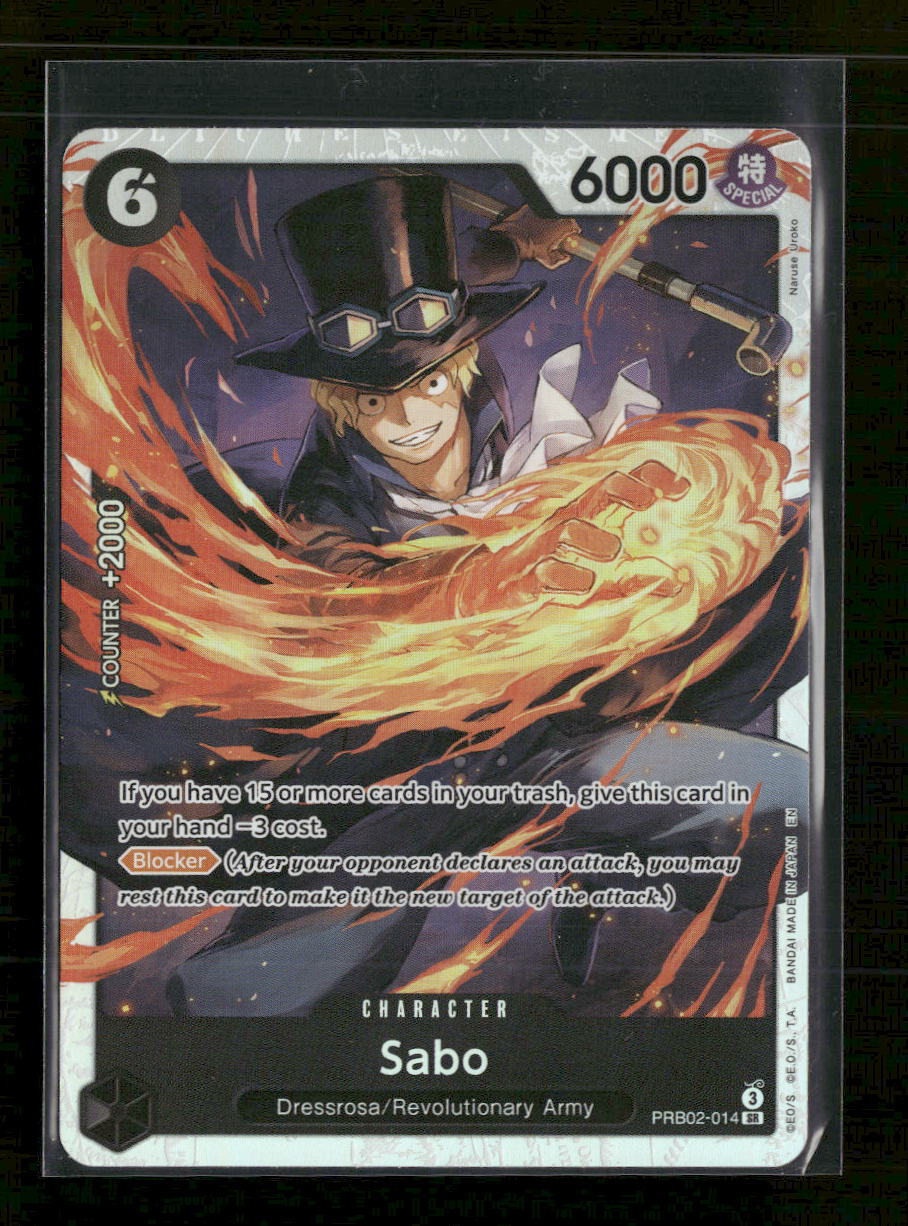 Premium Booster -The Best- Vol. 2 Sabo #PRB02-014