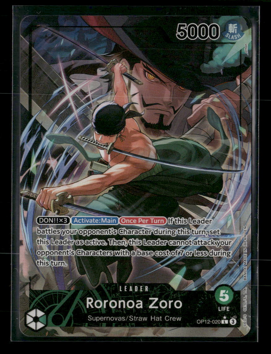 Legacy of the Master Roronoa Zoro (020) (Alternate Art) #OP12-020