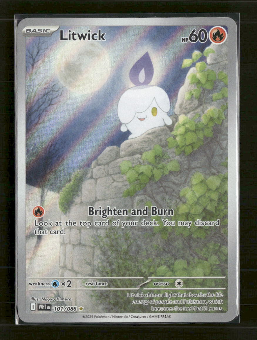 SV: White Flare Litwick #101/086