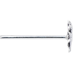 925 Sterling Silver 22G Tropical Seahorse Bendable Nose Bone