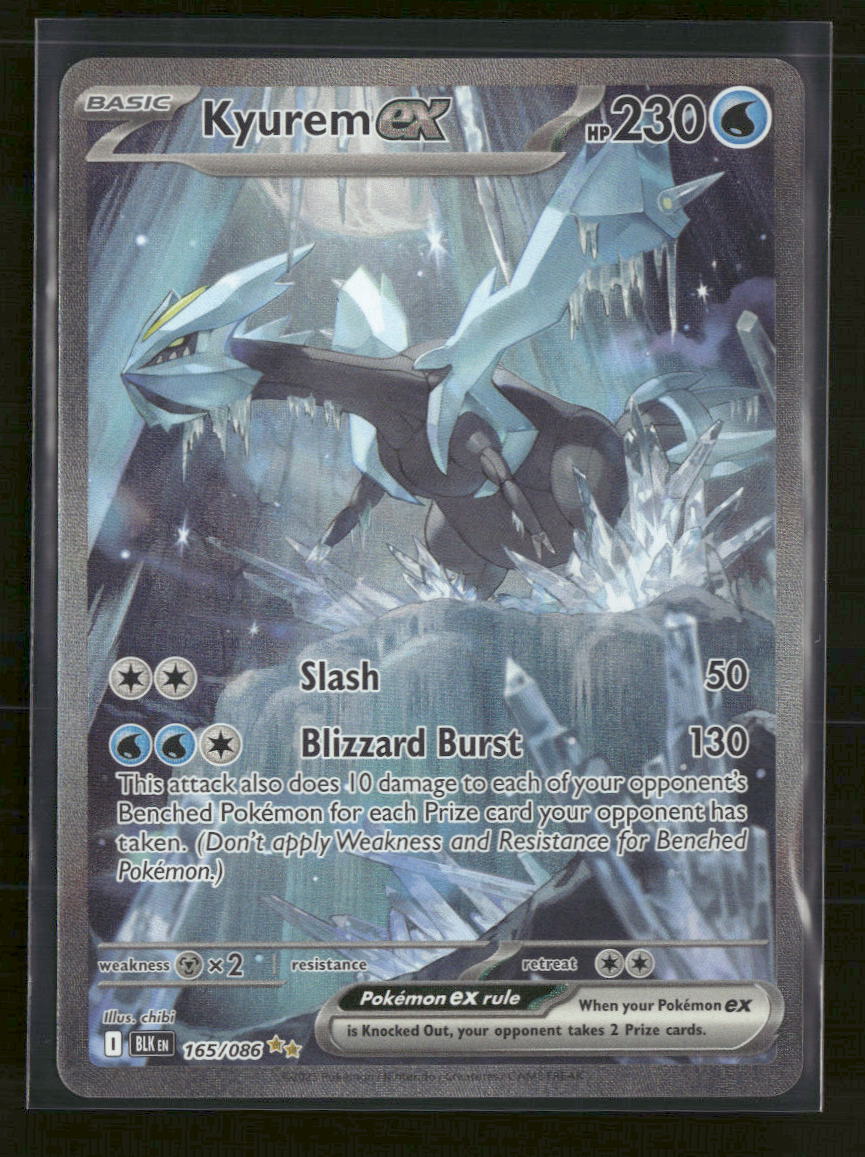 SV: Black Bolt Kyurem ex #165/086