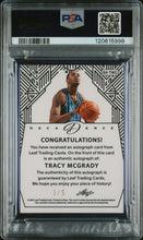 2024 Leaf Decadence Autographs Autograph-Purple Tracy Mcgrady 9 PSA #BATMG