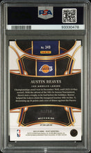 2023 Panini Select Gold Flash Austin Reaves 10 PSA #349