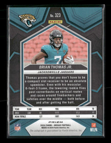 2024 Panini Mosaic Rookie Autographs Mosaic Brian Thomas Jr. Auto #323