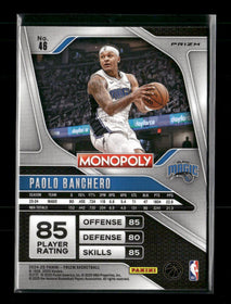 2024-25 Panini Prizm Monopoly Nebula Paolo Banchero #46