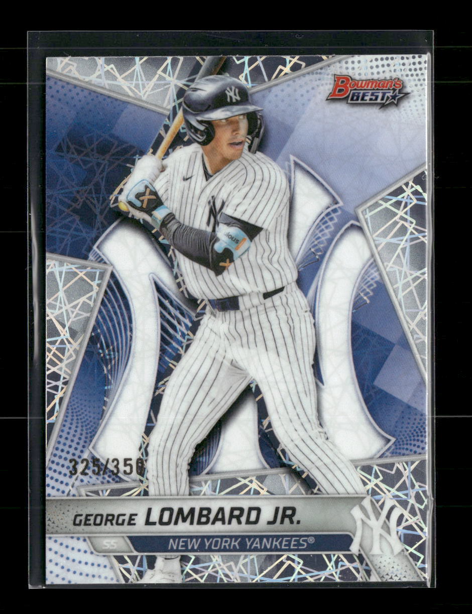 2025 Bowman's Best Lazer Refractors George Lombard Jr. #/350 #TP-23