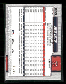 2026 Topps Wood Byron Buxton #/25 #255
