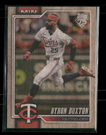 2026 Topps Wood Byron Buxton #/25 #255