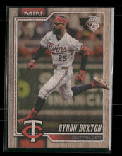 2026 Topps Wood Byron Buxton #/25 #255