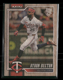 2026 Topps Wood Byron Buxton #/25 #255