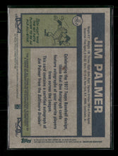 2026 Topps Heritage Real One Autographs Jim Palmer Auto #77RO-JP